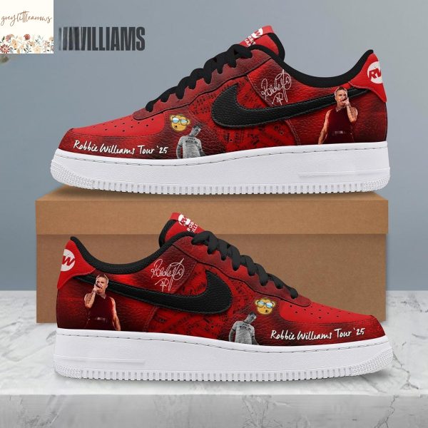 Robbie Williams Britpop Tour 2025 Air Force 1