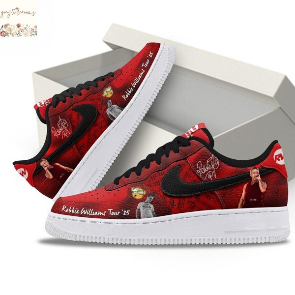 Robbie Williams Britpop Tour 2025 Air Force 1