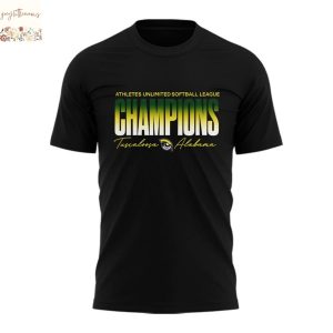 2025 AUSL Inaugural Season Champions Talons Softball 3D T-Shirt