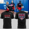 2025 USA Softball 3D T-Shirt