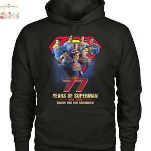 77 Years Of Superman 1948-2025 Signature Thank You For Memories Unsiex T-Shirt