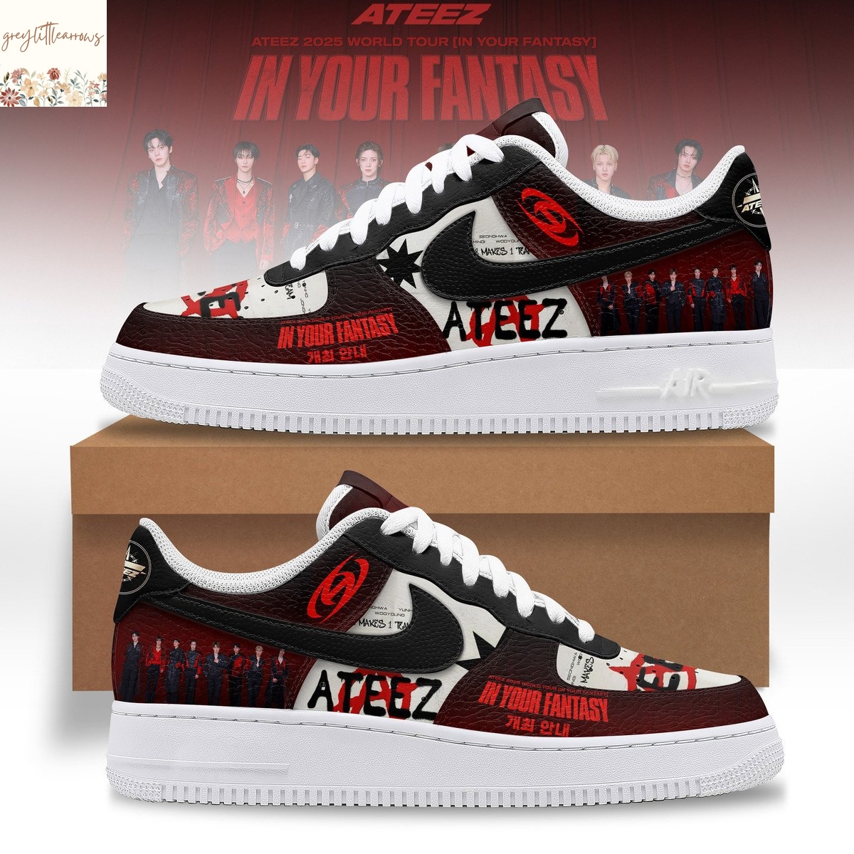 Ateez In Your Fantasy Air Force 1 Ateez In Your Fantasy Air Force 1