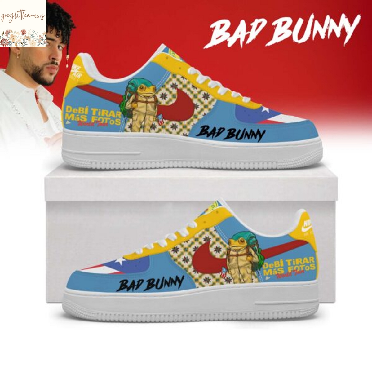 Bad Bunny Debi Tirar Mas Fotos Air Force 1 Bad Bunny Debi Tirar Mas Fotos Air Force 1