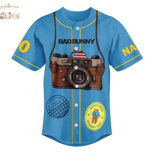 Bad Bunny Debi Tirar Mas Fotos Baseball Jersey