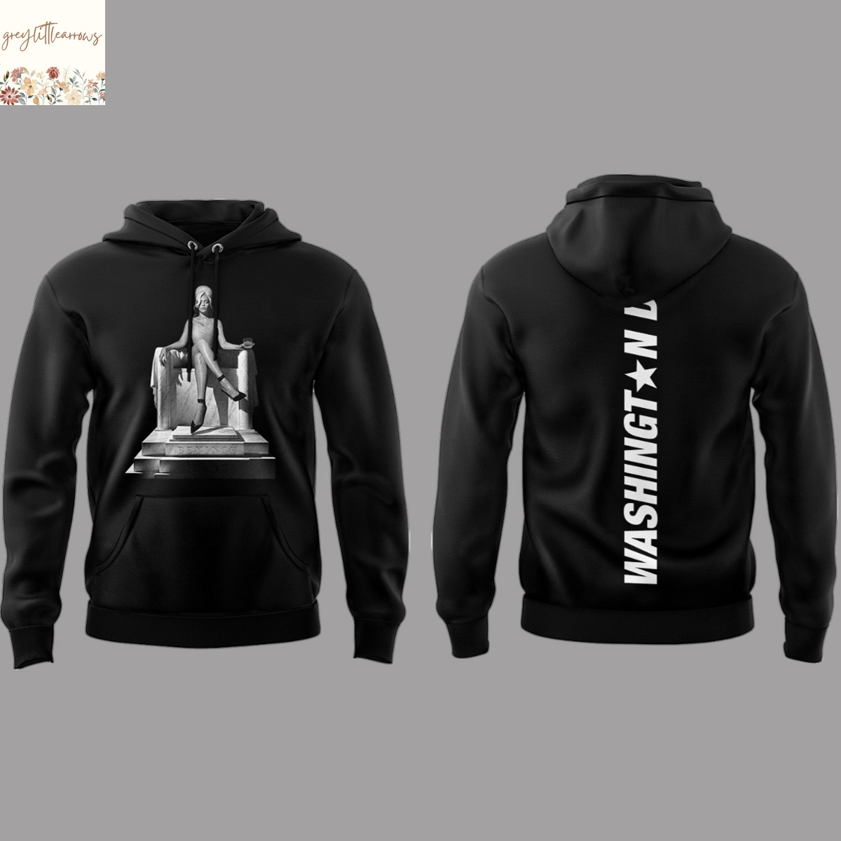 Beyonce Washingt N DC Black Hoodie Beyonce Washingt N DC Black Hoodie