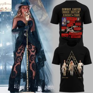 Beyonce x Destinys Child 2025 Cowboy Carter Tour 3D T-Shirt