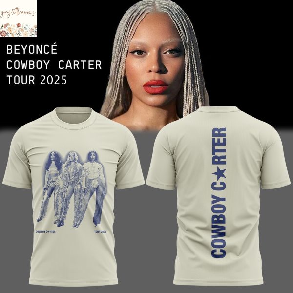 Beyonce x Destinys Child Cowboy Carter Tour 2025 3D T-Shirt