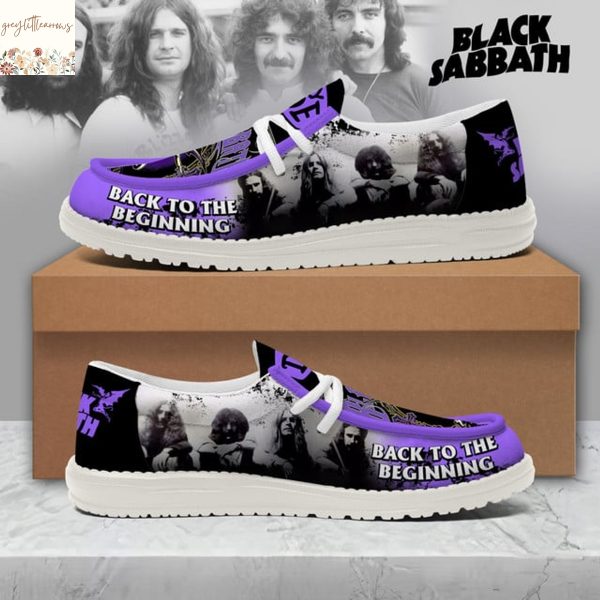 Black Sabbath Back To The Beginning Hey Dude Shoes