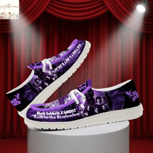 Black Sabbath x Ghost Back To The Beginning Hey Dude Shoes