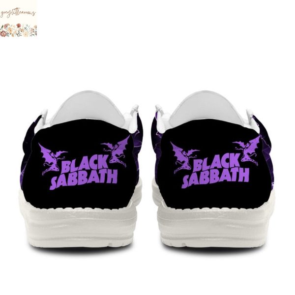 Black Sabbath x Ghost Back To The Beginning Hey Dude Shoes