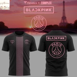 BlackPink x Paris Saint-Germain 3D T-Shirt