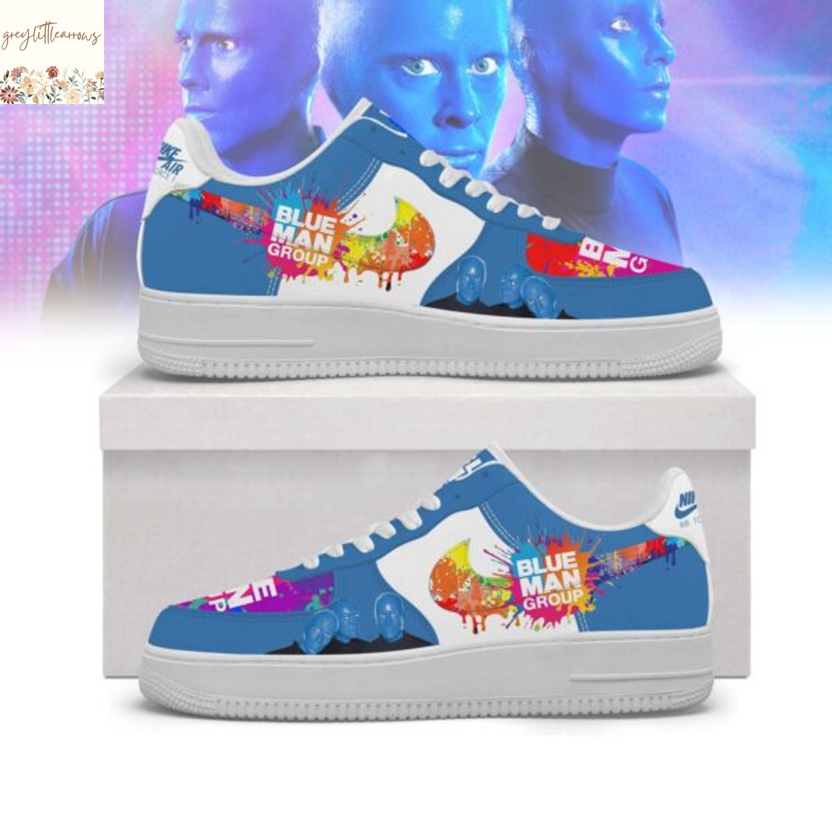 Blue Man Group Air Force 1 Blue Man Group Air Force 1
