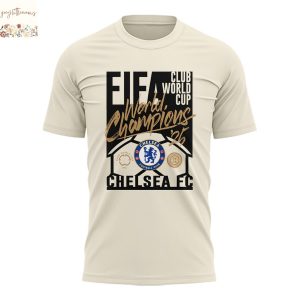 Chelsea 2025 FIFA Club World Cup Champions 3D T-Shirt