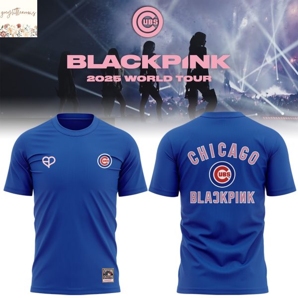 Chicago Cubs x BlackPink 2025 Deadline World Tour 3D T-Shirt