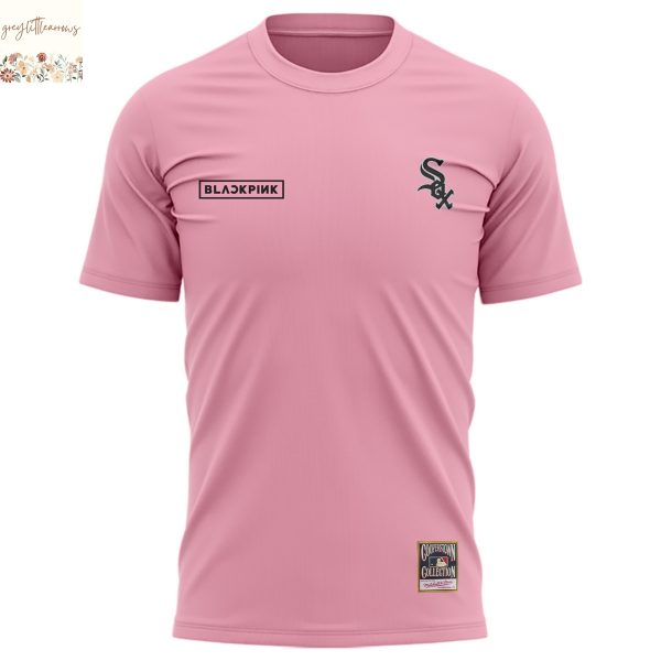 Chicago White Sox x BlackPink 2025 Deadline World Tour In Your Area 3D T-Shirt – Pink