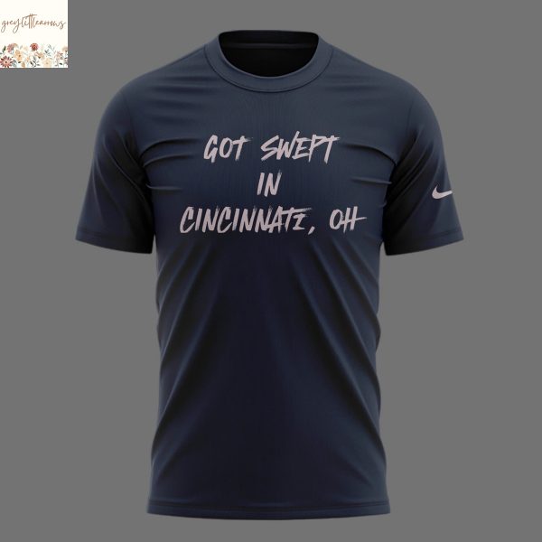 Cincinnati Reds Got Swept In Cincinnati Oh 3D T-Shirt