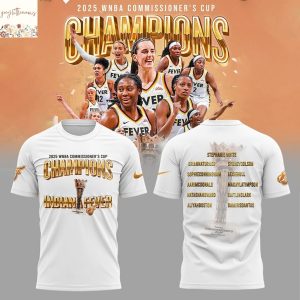 Commissioner Cup Champions 2025 WNBA Indiana Fever 3D T-Shirt