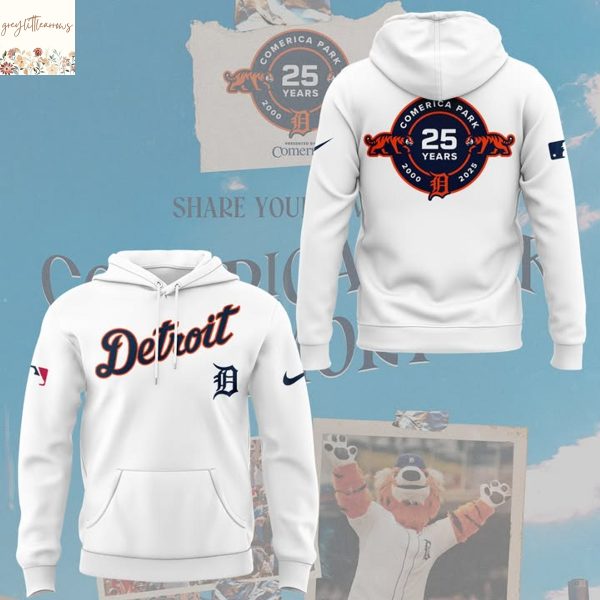 Detroit Tigers Comerica Park 2000-2025 Hoodie