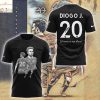 Diogo Jota One Of Our Own Forever Red 1996-2025 In Our Hearts Forever 3D T-Shirt
