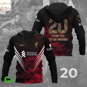 Diogo Jota Liverpool Signature Thank You For The Memories Hoodie
