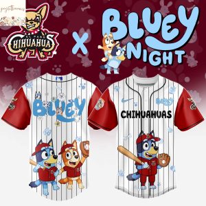 El Paso Chihuahuas Bluey 2025 Baseball Jersey