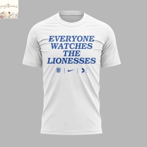 Everyone Watches The Lionesses 2025 3D T-Shirt