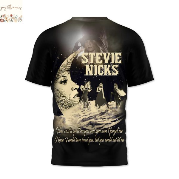Fleetwood Mac Time Cast A Spell On You, But You Wont Forget Me I Know I Could Have Loved You But You Would Not Let Me 3D T-Shirt