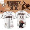 Houston Astros x Chris Brown Breezy Bowl XX World Tour 2025 Baseball Jersey – Black