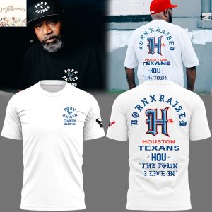 Houston Texans Houston The Town I Live In 3D T-Shirt