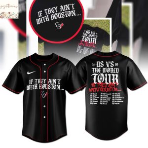 Houston Texans The VS World Tour 2025 Baseball Jersey