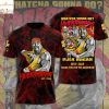 In Memory Of 1953-2025 Hulk Hogan Hulkamania Rest In Peace Forever In Our Hearts 3D T-Shirt
