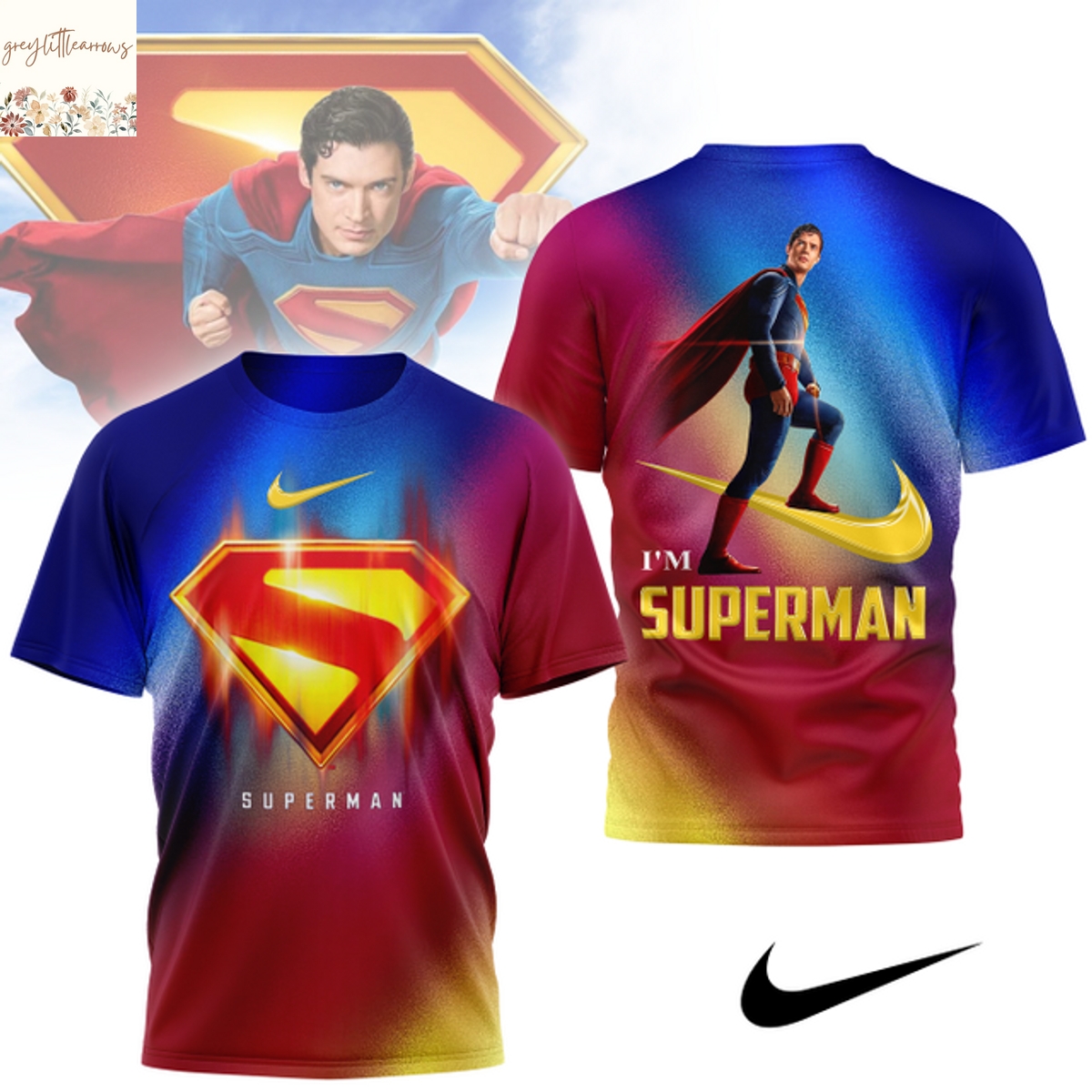 Im Superman 3D T-Shirt Im Superman 3D T-Shirt