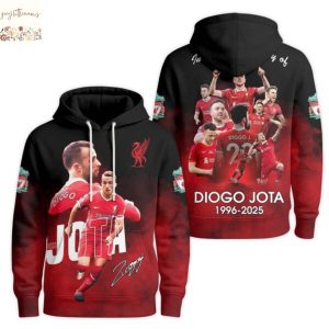 In Loving Memory Of Diogo Jota 1996-2025 Signature Hoodie