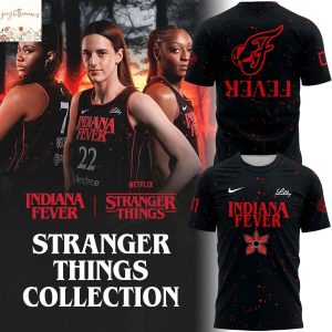 Indiana Fever Stranger Things 3D T-Shirt