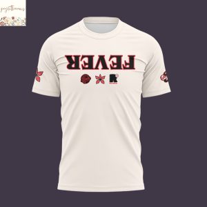 Indiana Fever Stranger Things Rebel Swingman 3D T-Shirt