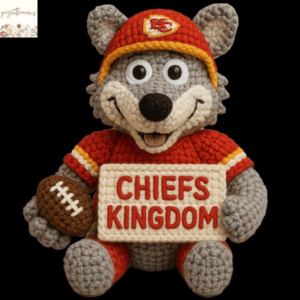 Kansas City Chiefs Handmade Crochet