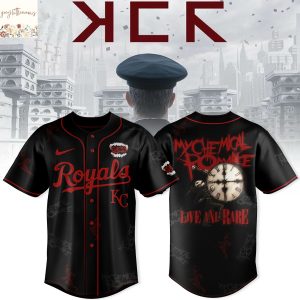 Kansas City Royals x Long Live The Black Parade – My Chemical Romance Baseball Jersey