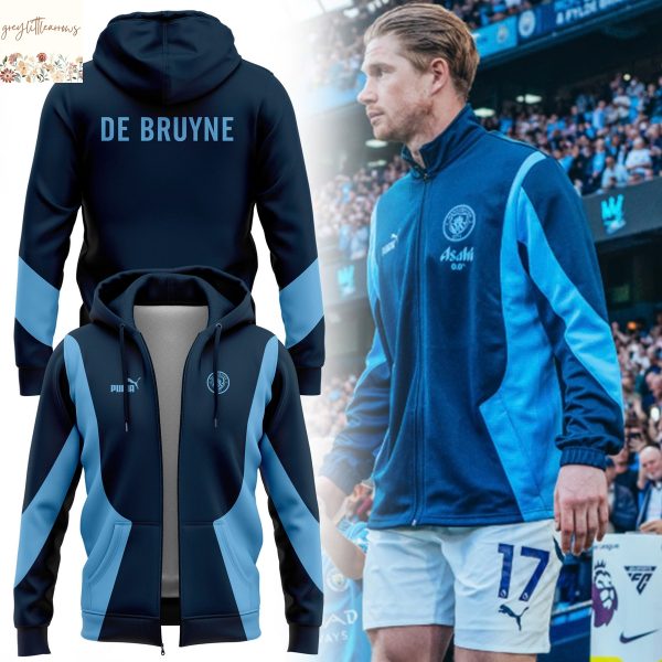 Kevin De Bruyne Manchester City Zip Hoodie