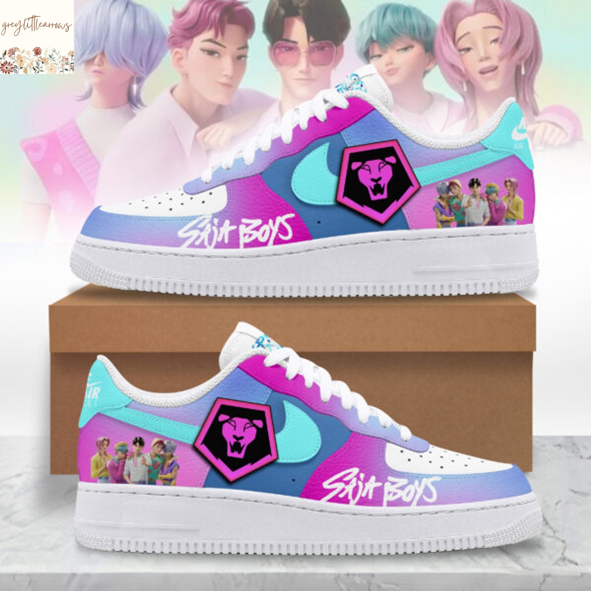 Kpop Demon Hunters Saja Boys Air Force 1 Kpop Demon Hunters Saja Boys Air Force 1