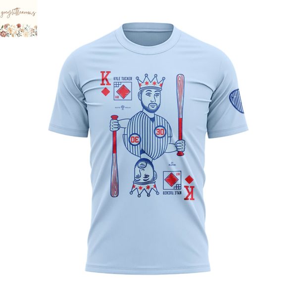 Kyle Tucker King Tuck Chicago Cubs 3D T-Shirt