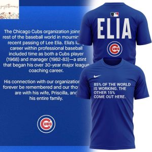 Lee Elia Chicago Cubs 3D T-Shirt