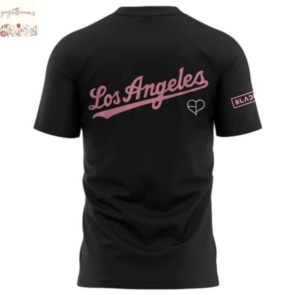 Los Angeles Dodgers x BlackPink 2025 Deadline World Tour 3D T-Shirt