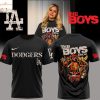 Los Angeles Dodgers x The Boys Crew 3D T-Shirt