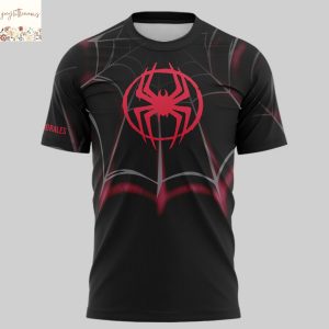 Marlins Marvel Spider-Man Miles Morales 3D T-Shirt