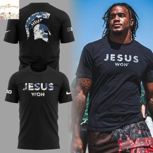 Michigan State Spartans Jesus Won 3D T-Shirt