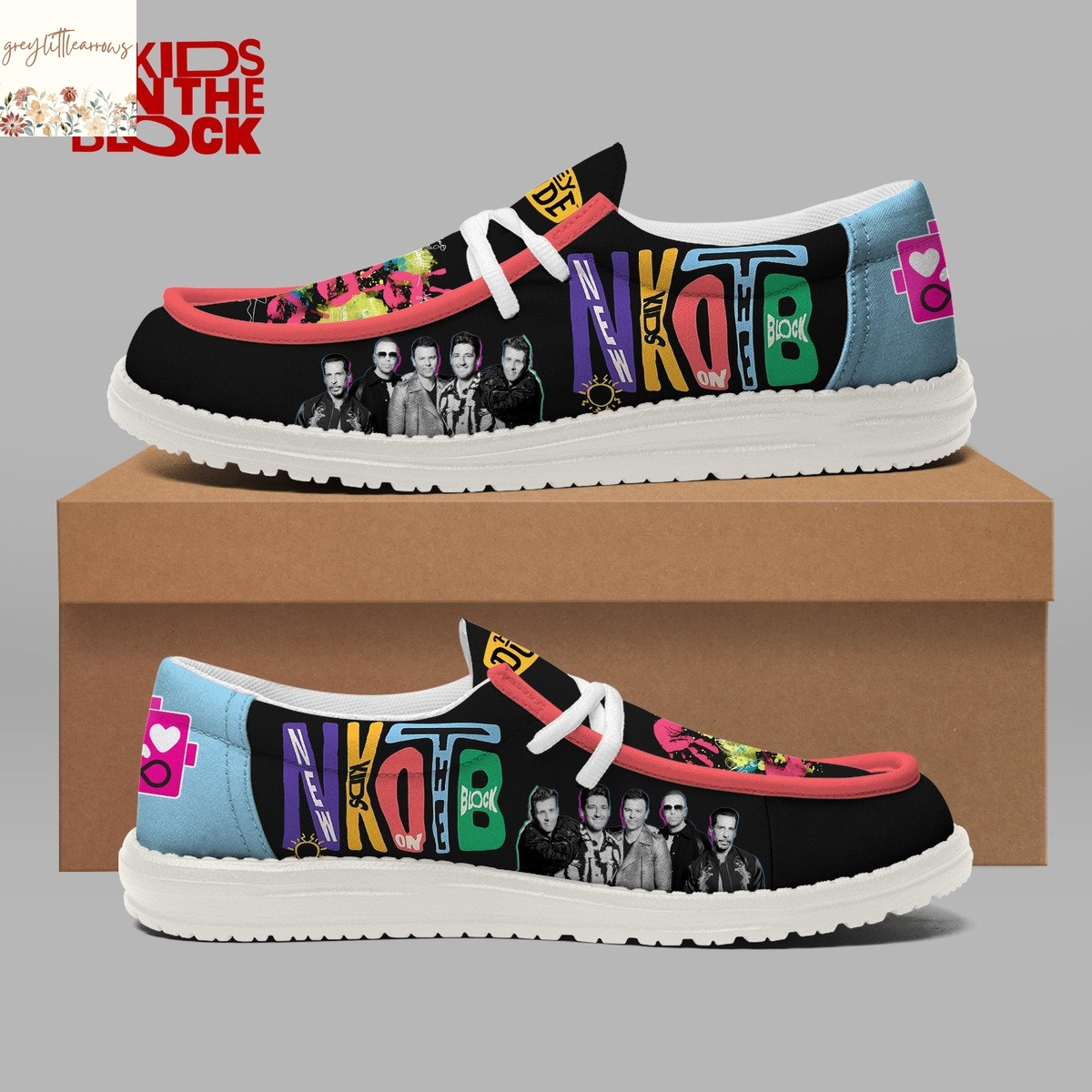 New Kids On The Block Hey Dude Shoes New Kids On The Block Hey Dude Shoes
