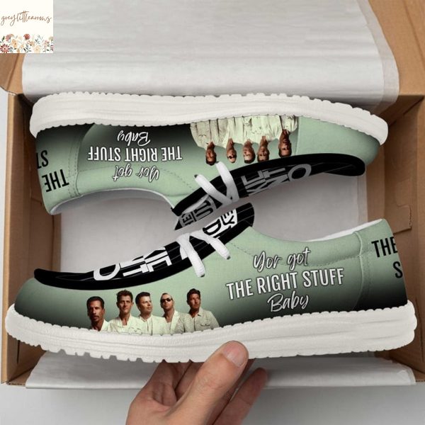 New Kids On The Block You Got The Right Stuff Baby Hey Dude Shoes