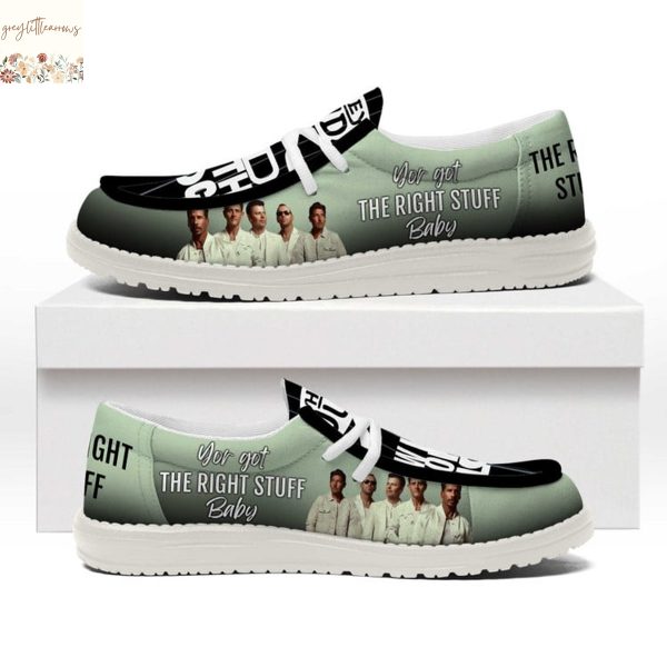 New Kids On The Block You Got The Right Stuff Baby Hey Dude Shoes