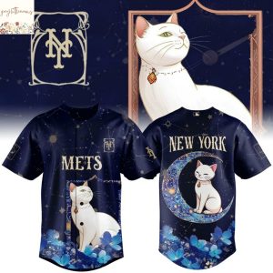 New York Mets x Cat Version Tarot Baseball Jersey