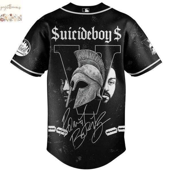 New York Mets x Suicideboys Grey Day 2025 Baseball Jersey